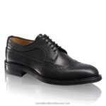 ⁦دربي ساوثبورت المطاط الوحيد 8840R582 أسود رجال Russell And Bromley⁩ - الصورة ⁦2⁩