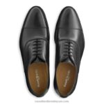 ⁦ركامية اصبع القدم غطاء أكسفورد 8840R588 أسود رجال Russell And Bromley⁩ - الصورة ⁦3⁩