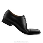 ⁦ركامية اصبع القدم غطاء أكسفورد 8840R588 أسود رجال Russell And Bromley⁩ - الصورة ⁦4⁩