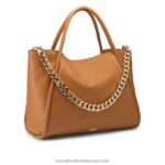 ⁦رمز سلسلة شرق / غرب انتزاع حقيبة 8840R678 تانRussell And Bromley⁩ - الصورة ⁦2⁩