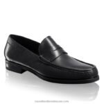 ⁦زحل كلاسيك متعطل 8840R557 أسود رجال Russell And Bromley⁩ - الصورة ⁦2⁩