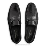 ⁦زلة النخبة على الخف 8840R497 أسود رجال Russell And Bromley⁩ - الصورة ⁦3⁩