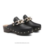 ⁦سلسلة dellabosco مغلقة اصبع القدم السد 8840R230 أسود نحيف Russell And Bromley⁩ - الصورة ⁦2⁩