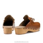 ⁦سلسلة dellabosco مغلقة اصبع القدم السد 8840R231 بني نحيف Russell And Bromley⁩ - الصورة ⁦4⁩