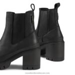 ⁦شركة مرحبا الكعب القتالية تشيلسي 8840R275 أسود نحيف Russell And Bromley⁩ - الصورة ⁦4⁩