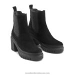 ⁦شركة مرحبا الكعب القتالية تشيلسي 8840R283 أسود نحيف Russell And Bromley⁩ - الصورة ⁦2⁩