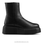 صعب التمهيد مضلع الحب الوحيد 8840R269 أسود نحيف Russell And Bromley