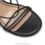 ⁦صندل برباط على شكل تنين 8840R162 أسود نحيف Russell And Bromley⁩ - الصورة ⁦3⁩