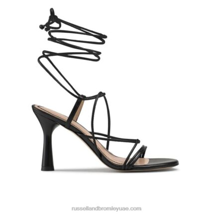 صندل برباط على شكل تنين 8840R162 أسود نحيف Russell And Bromley