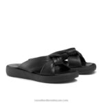 ⁦صندل بغل عقدة دالاس 8840R400 أسود نحيف Russell And Bromley⁩ - الصورة ⁦2⁩