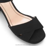 ⁦صندل بلاتفورم 8840R98 أسود نحيف Russell And Bromley⁩ - الصورة ⁦4⁩