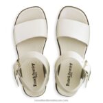 ⁦صندل بوسطن رياضي فلاتفورم 8840R380 عاج نحيف Russell And Bromley⁩ - الصورة ⁦3⁩