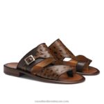 ⁦صندل فالنتيا بحلقة من الأمام 8840R533 بني رجال Russell And Bromley⁩ - الصورة ⁦2⁩