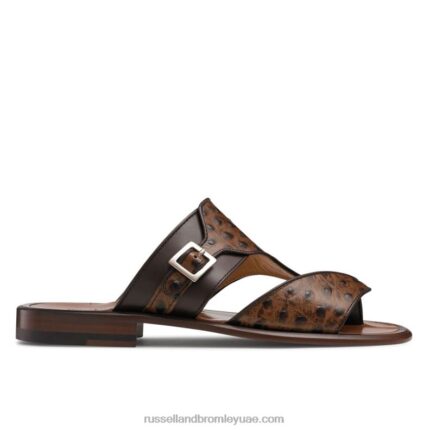 صندل فالنتيا بحلقة من الأمام 8840R533 بني رجال Russell And Bromley