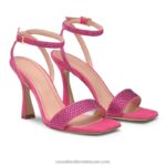⁦صندل كوزمو بكعب 8840R186 لون القرنفل نحيف Russell And Bromley⁩ - الصورة ⁦2⁩