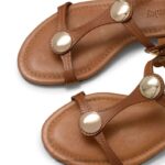 ⁦صندل لورين مزين بقرص 8840R394 تان نحيف Russell And Bromley⁩ - الصورة ⁦4⁩