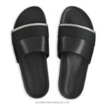 ⁦صندل منزلق فاب 8840R505 أسود رجال Russell And Bromley⁩ - الصورة ⁦3⁩