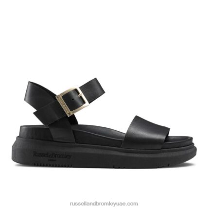 صندل ميرامار فلاتفورم 8840R378 أسود نحيف Russell And Bromley