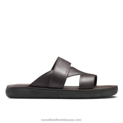 صندل zeus الانزلاق 8840R521 بني رجال Russell And Bromley