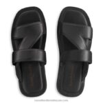 ⁦صندل zeus الانزلاق 8840R522 أسود رجال Russell And Bromley⁩ - الصورة ⁦3⁩