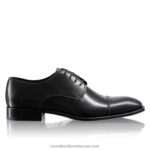 طيف اصبع القدم دربي 8840R594 أسود رجال Russell And Bromley