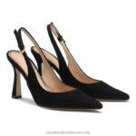 ⁦على مضخة نقطة slingback نقطة 8840R103 أسود نحيف Russell And Bromley⁩ - الصورة ⁦2⁩