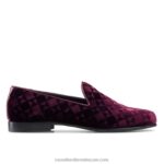 فستان بازيليكا سهل الارتداء 8840R579 أحمر رجال Russell And Bromley