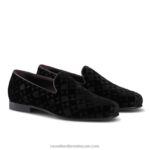 ⁦فستان بازيليكا سهل الارتداء 8840R580 أسود رجال Russell And Bromley⁩ - الصورة ⁦2⁩