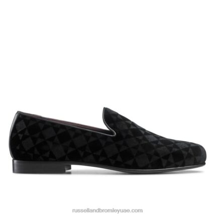 فستان بازيليكا سهل الارتداء 8840R580 أسود رجال Russell And Bromley