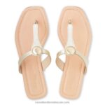 ⁦قرص لوريتا تقليم اصبع القدم ثونغ 8840R392 ذهب نحيف Russell And Bromley⁩ - الصورة ⁦3⁩