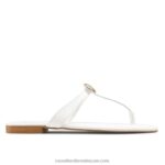 قرص لوريتا تقليم اصبع القدم ثونغ 8840R393 أبيض نحيف Russell And Bromley