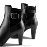 ⁦قطرة المطر dryleks منصة التمهيد الكاحل 8840R280 أسود نحيف Russell And Bromley⁩ - الصورة ⁦4⁩
