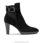 قطرة مطر منصة التمهيد الكاحل 8840R261 أسود نحيف Russell And Bromley