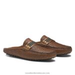 ⁦كابريوليه عارية الذراعين متعطل 8840R501 بني رجال Russell And Bromley⁩ - الصورة ⁦2⁩