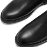 ⁦كريب دوبلين الوحيد تشيلسي 8840R618 أسود رجال Russell And Bromley⁩ - الصورة ⁦4⁩