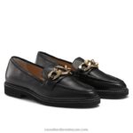 ⁦كليوباترا 3 حلقة متعطل 8840R200 أسود نحيف Russell And Bromley⁩ - الصورة ⁦2⁩
