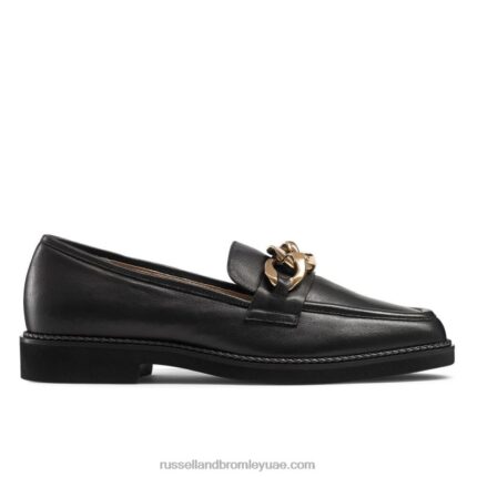 كليوباترا 3 حلقة متعطل 8840R200 أسود نحيف Russell And Bromley