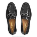 ⁦كليوباترا 3 حلقة متعطل 8840R202 أسود نحيف Russell And Bromley⁩ - الصورة ⁦3⁩