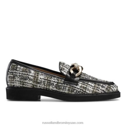 كليوباترا 3 حلقة متعطل 8840R205 أسود نحيف Russell And Bromley