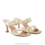 ⁦كوكتيل نفخة حزام بغل 8840R160 ذهب نحيف Russell And Bromley⁩ - الصورة ⁦2⁩