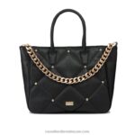 لحاف مرصع بالنجوم وحقيبة مسكة 8840R706 أسودRussell And Bromley
