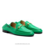 ⁦متعطل snaffle متعطل 8840R213 أخضر نحيف Russell And Bromley⁩ - الصورة ⁦2⁩