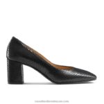 محكمة كعب مكعبات السكر 8840R128 أسود نحيف Russell And Bromley