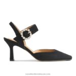 محكمة منمقة بدقة 8840R111 أسود نحيف Russell And Bromley