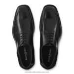 ⁦مربع اصبع القدم الدانتيل يصل البنك 8840R597 أسود رجال Russell And Bromley⁩ - الصورة ⁦3⁩