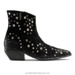 مرحبا الحذاء الغربي منمق 8840R309 أسود نحيف Russell And Bromley