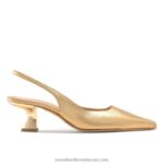 مضخة نقطة slingpoint slingback 8840R118 معدني نحيف Russell And Bromley