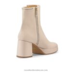 ⁦منصة blockboot التمهيد النظيف 8840R272 اللون البيج نحيف Russell And Bromley⁩ - الصورة ⁦4⁩
