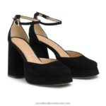 ⁦منصة المتطرفة لا تشوبه شائبة 8840R101 أسود نحيف Russell And Bromley⁩ - الصورة ⁦2⁩