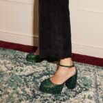 ⁦منصة المتطرفة لا تشوبه شائبة 8840R99 أخضر نحيف Russell And Bromley⁩ - الصورة ⁦4⁩